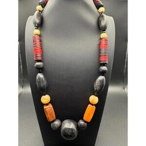 Vintage, Chunky, Tribal-style African Statement Necklace